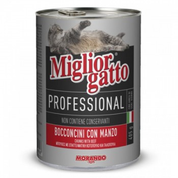 MIGLIOR GATTO Professional chunks 400gr MIGLIOR GATTO Professional chunks 400gr
